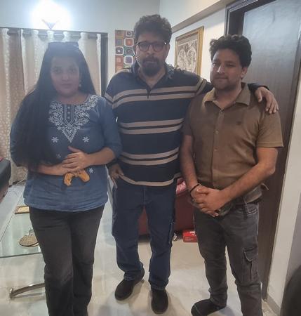 “Subah Ki Pehli Chai” With Filmmaker Rajeev Chaudhary Along Priyanka Raina And Himank Bhardwaz