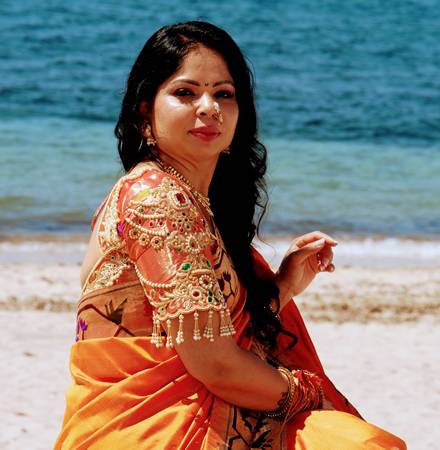 Swapnali Wani Mrs. Bharat-USA Universe 2026, Draped In Heritage: Showcasing Indian Handloom At Cannes