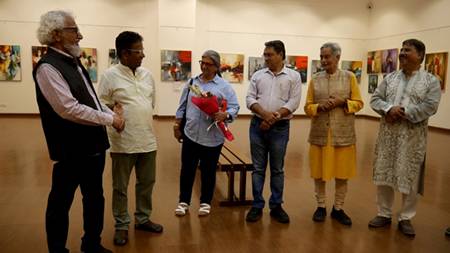 “SHIVOHUM 2.0: THE UNIFICATION” Art Exhibition By Renowned Artist Dr. Amitabh Shrivastav In Jehangir Art Gallery